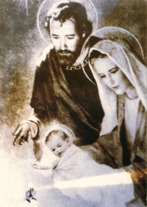 miraculous picture face of Holy Family