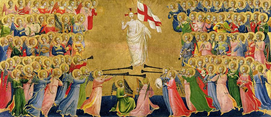 Christ Glorified In The Court Of Heaven Fra Angelico